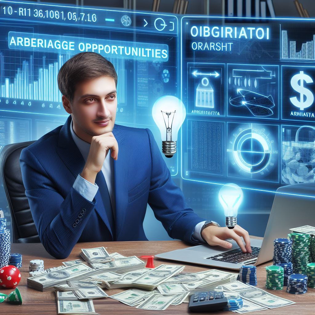 oportunidades de arbitragem, maximizando lucros, apostas online, estratégias, identificando oportunidades, calculando lucro potencial, executando estratégia, gerenciamento de riscos, tendências do mercado, desafios e obstáculos, formas de arbitragem, estratégias avançadas, considerações legais e éticas, futuro da arbitragem, recursos adicionais